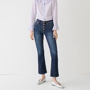 JCREW Billie Boot Cropped Denim